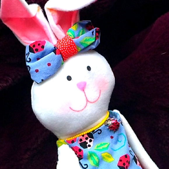 Ladybug bunny decor - Picture 2 of 4